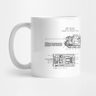 SOVIET TANK PATENT Mug